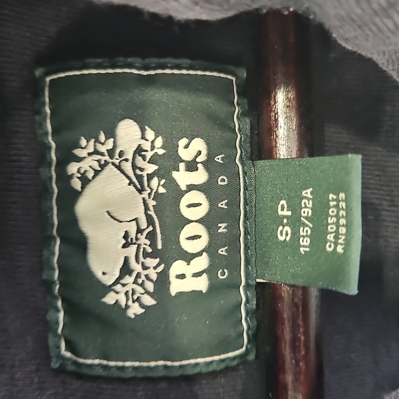 2/$10 Roots Hooded French Terry Jacket - Picture 2 of 6